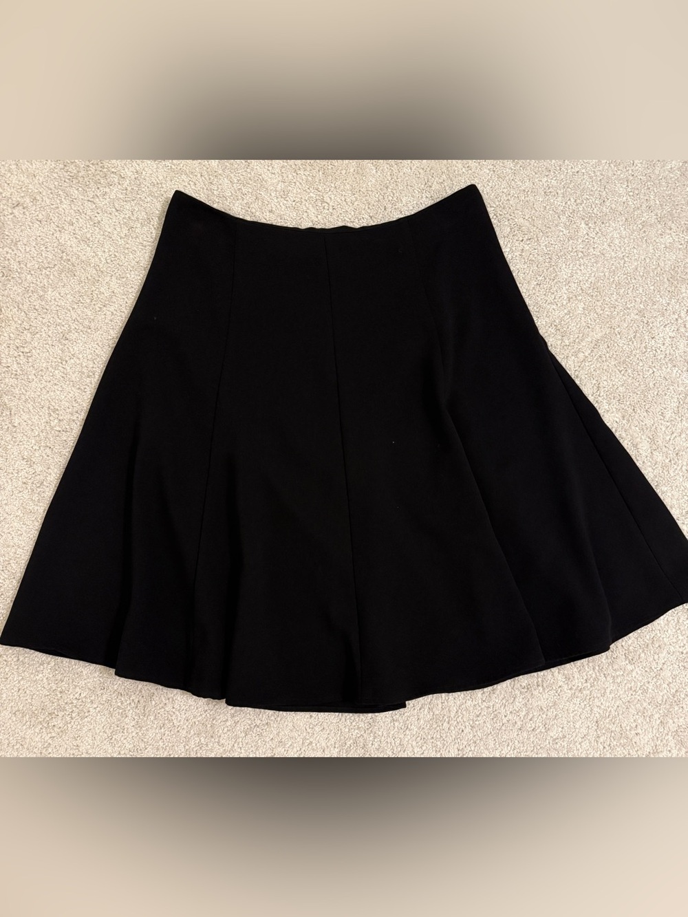 CeCe Classic Black A-Line Flared Skirt - Women size 8